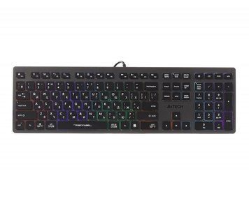 Клавіатура з ножичним перемикачем Fstyler, USB, неонове підсвічування A4Tech FX60 USB (Grey) Neon backlit FX60 USB (Grey) Neon backlit фото
