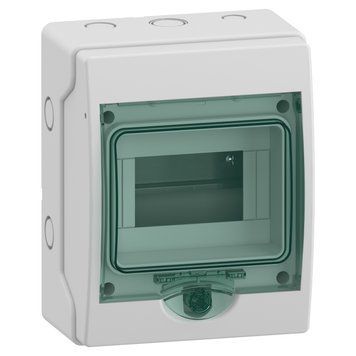 Щит Schneider Electric Mureva 6 модулей 1 отверстие клеммник IP65 13442 фото