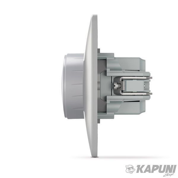 Димер LED 200Вт срібний шовк VIDEX BINERA, 125-250V VF-BNDML200-SS 26115 фото
