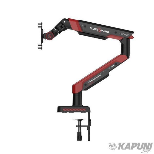 Кронштейн для моніторів 17-39", 2-9 кг Bloody DM-8 (Sports Red) фото