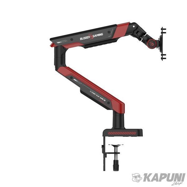 Кронштейн для моніторів 17-39", 2-9 кг Bloody DM-8 (Sports Red) фото