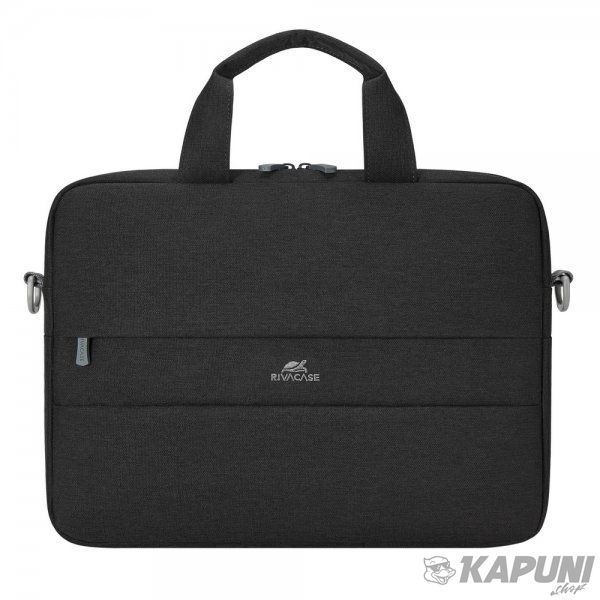 Сумка для ноутбука RIVACASE 14", колекція "Prater", чорна 7522 (Black) #N/A фото