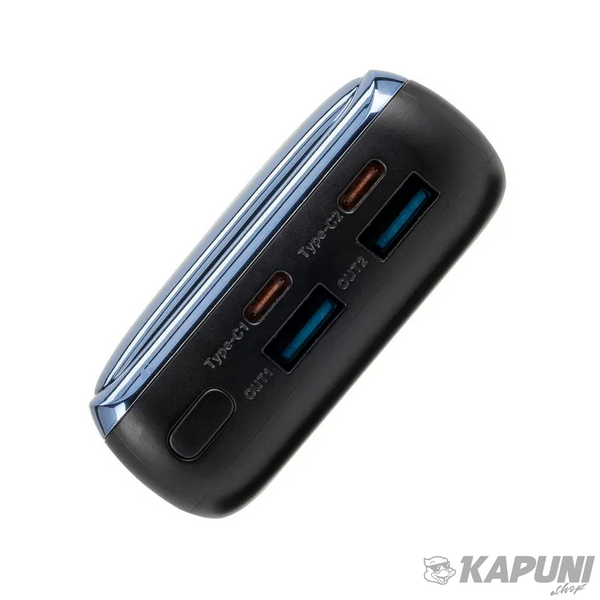 Портативное зарядное устройство RIVACASE RIVAPOWER VA1075 20000 mA QC/PD 45W (Black) RIVAPOWER VA1075 (Black) фото