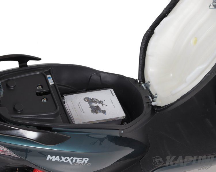 Электроскутер Maxxter 1500 Вт, зеленый NEOS III (Green) NEOS III (Green) фото