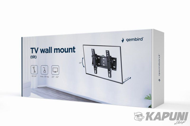 Настінний кронштейн 23-42" (до 30 кг), WM-42T-02 WM-42T-02 фото