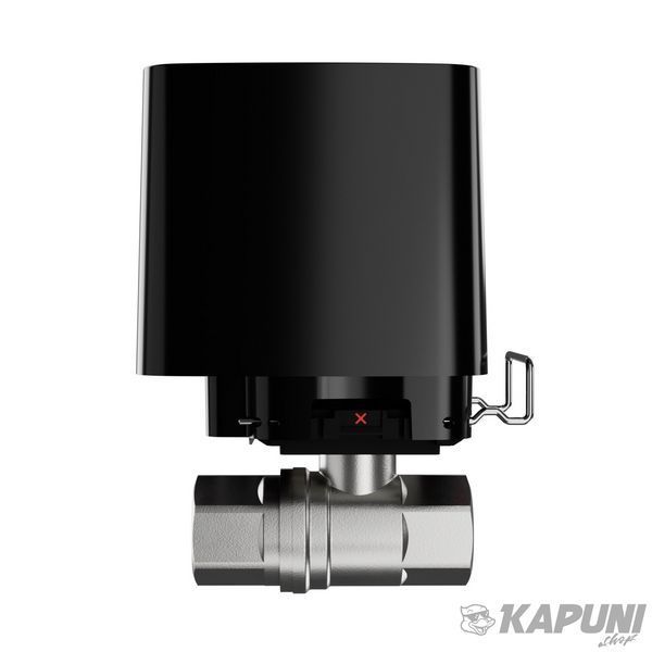 Кран перекриття води з дистанційним керуванням Ajax WaterStop 1/2" Black (52270.146.BL1) 29711_AJAX фото