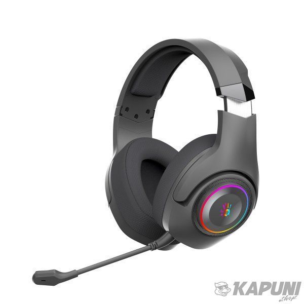 Ігрові навушники з мікрофоном, RGB підсвічування, Bluetooth + 2.4GHz + 3.5 jack, GR270 (Black) GR270 (Black) фото