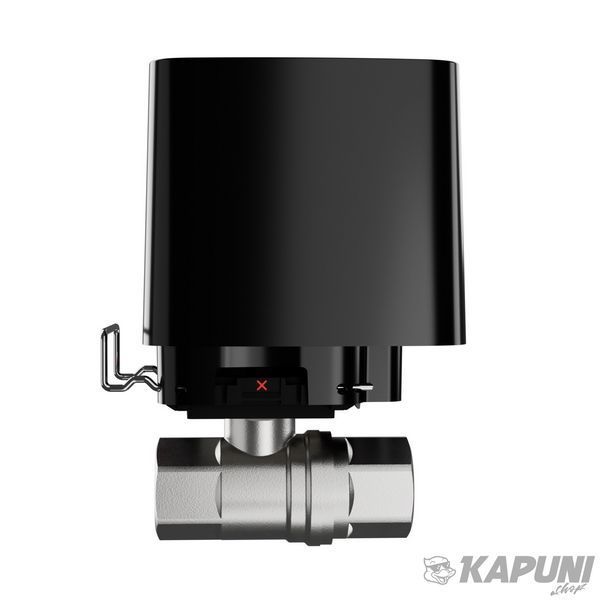 Кран перекриття води з дистанційним керуванням Ajax WaterStop 1/2" Black (52270.146.BL1) 29711_AJAX фото