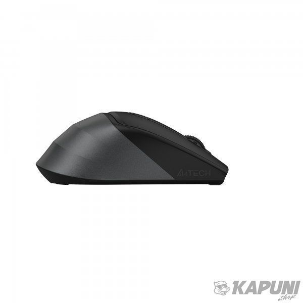 Мышь A4Tech беспроводная бесшумная Fstyler, Bluetooth/2.4 ГГц, встроенный аккумулятор, 2000DPI, серый+черный FB45CS Air2 (Stone Grey) FB45CS Air2 (Stone Grey) фото