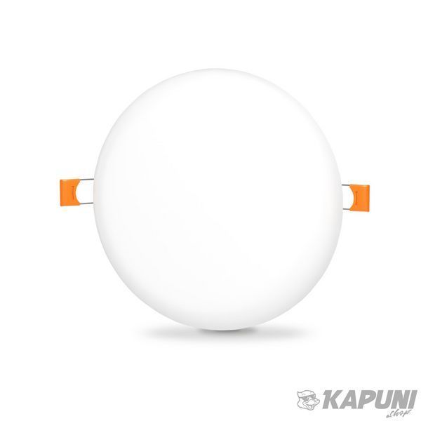 LED світильник безрамковий круглий VIDEX 24W 4000K 220V VLE-DLFR-244 28806 фото