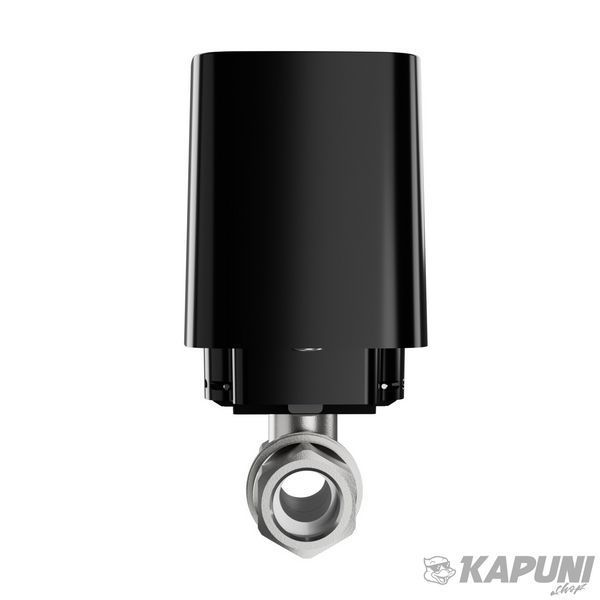 Кран перекриття води з дистанційним керуванням Ajax WaterStop 1/2" Black (52270.146.BL1) 29711_AJAX фото