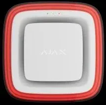 Бездротовий адресний пожежний оповіщувач світлозвуковий Ajax EN54 FireProtect (Sounder/VAD) Jeweller White (118599.279.WH1)