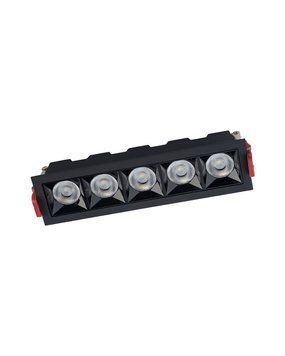 Точечный светильник Nowodvorski 10062 Midi Led 1x20w 3000K 1800Lm IP20 Recessed Black 10062 фото