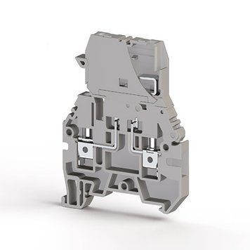 Клема Klemsan ASK 3 MLD 220 В AC під запобіжник 4 мм сіра 0.0.0.3.55619 0.0.0.3.55619 фото