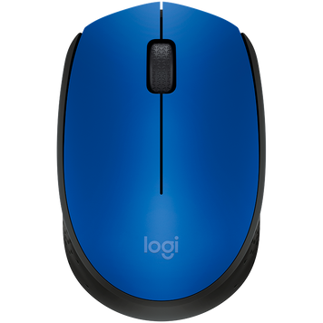 LOGITECH M171 Wireless Mouse - BLUE L910-004640 фото