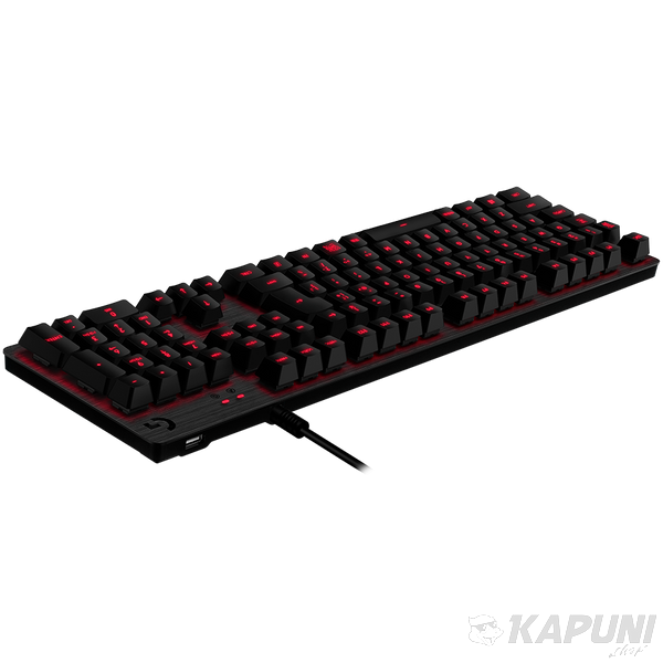 LOGITECH G413 SE Corded Mechanical Gaming Keyboard - BLACK - US INT'L - USB - TACTILE L920-010437 фото