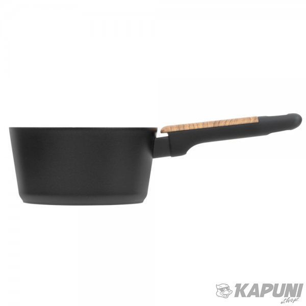 Ковш RESTO из кованого алюминия с крышкой, серия "MON", &Oslash;=16 см, h=8.5 см, 1.4 л 93186 93186 фото