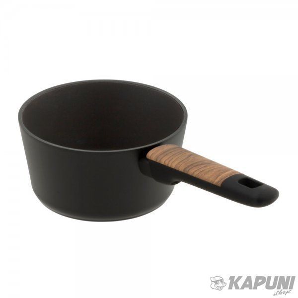 Ковш RESTO из кованого алюминия с крышкой, серия "MON", &Oslash;=16 см, h=8.5 см, 1.4 л 93186 93186 фото