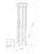 Підвісний світильник Nowodvorski 8918 Laser 490 VII G9 7x10W IP20 White 8918 фото 2