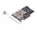 PCI 3.0 X4 адаптер для SSD-накопителя формата M.2 NVMe Agestar AS-MC02 AS-MC02 фото 1