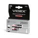 Аккумуляторы VIDEX HR6/AA 2500mAh double blister/2 шт., 1.2 V, 2500 мА&middot;год HR6/2500/2DB 23341 фото 1