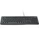 LOGITECH K120 Corded Keyboard - BLACK - USB - RUS - B2B L920-002522 фото 3