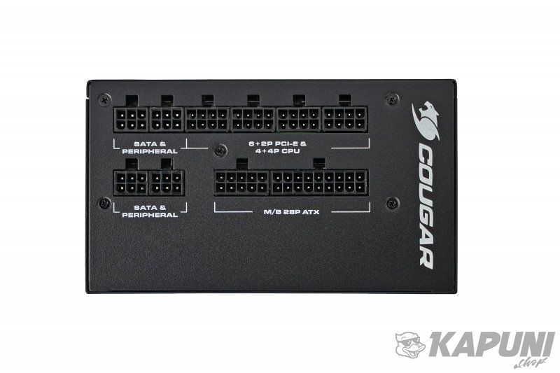 Блок питания Cougar 850 Вт, 80 Plus Gold, Modular, 120 мм Silent Fan, 8SATA + 4PCI-E GEX 850 GEX 850 фото