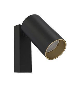 Бра Nowodvorski 7764 Mono Kinkiet I GU10 1x10W IP20 Black/Gold 7764 фото