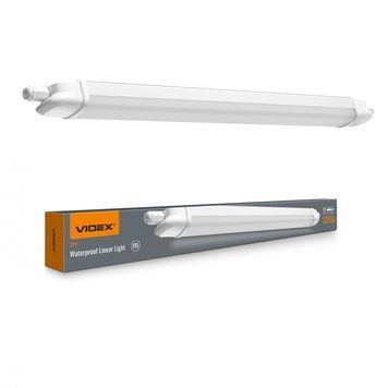 LED світильник IP65 лінійний магістральний VIDEX BNWL04 20W 0.6М 5000K 220V VL-BNWL04-20065 28683 фото