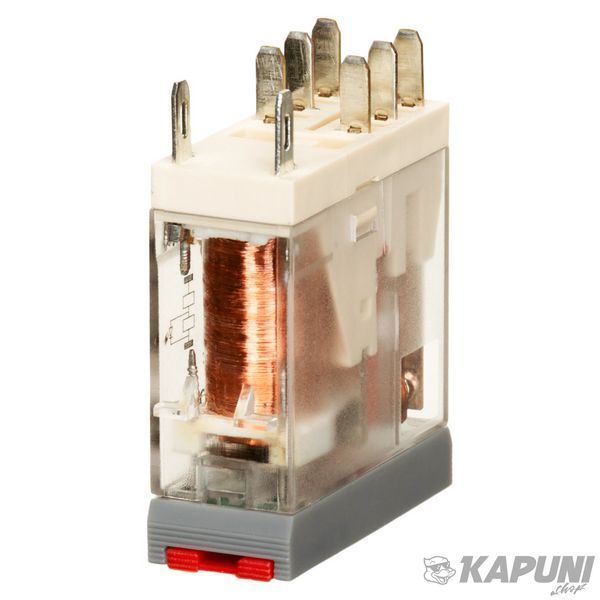 Компактное промежуточное реле IMO 2PCO, 8 А, 24 В AC, LED HME21PN24AC HME21PN24AC фото
