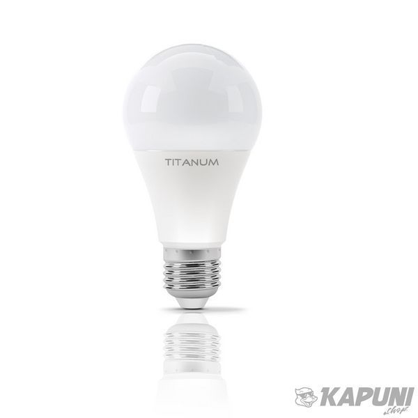 LED лампа TITANUM A65 15W E27 3000K TLA6515273 25683 фото