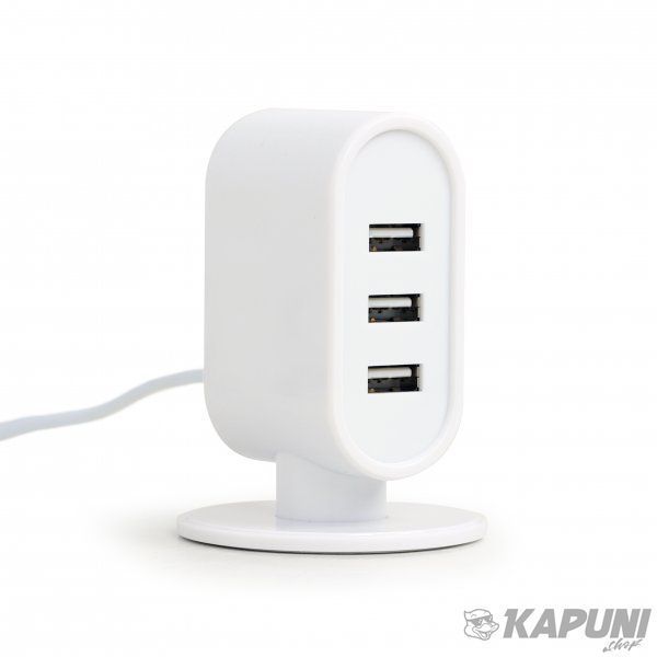Сетевое зарядное устройство EnerGenie 3.1A 3 USB (EG-U3C3A-01-MX) EG-U3C3A-01-MX фото