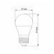 LED лампа VIDEX G45h 4.9W E27 4100K VL-G45h-49274 28408 фото 3