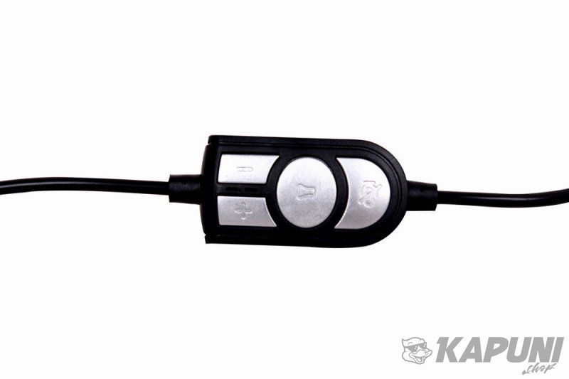 USB наушники с микрофоном, регулятор громкости, поворотный микрофон Gembird GHS-U-5.1-01 GHS-U-5.1-01 фото