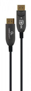 Кабель Cablexpert оптический (AOC) DisplayPort V.1.4, 8К 60Гц/4К 120Гц, позолоченные коннекторы, 10 м CC-DP8K-AOC-10M CC-DP8K-AOC-10M фото