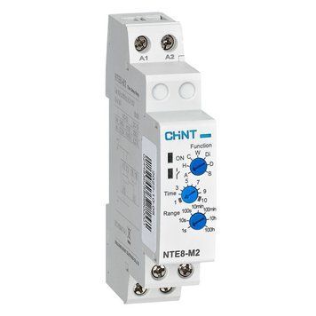 Реле часу Chint NTE8-M2 AC230V 7 режимів затримки із налаштуваннями 1CO 258701 фото