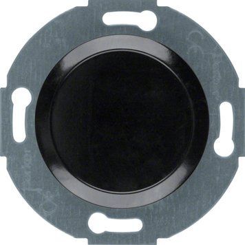 Заглушка Berker 1930/Glas без цоколя чёрная 100921 KPN-006614 фото