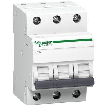 Автоматический выключатель Schneider Electric Acti9 K60N 3P 25A C 6 kA A9K02325 A9K02325 фото