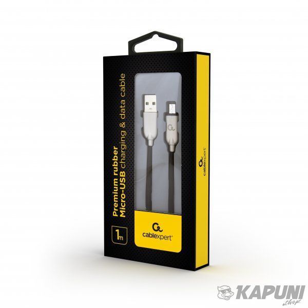 Кабель micro USB 2.0 A-тато/Micro B-тато, преміум, 2.1 А, CC-USB2R-AMmBM-1M CC-USB2R-AMmBM-1M фото