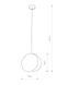 Підвісний світильник Nowodvorski 9033 Wheel I Zwis E27 1x40W IP20 Black 9033 фото 2