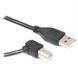 Кабель USB2.0 A-тато/B-тато, кутовий, 3.0 м, преміум, CCP-USB2-AMBM90-10 CCP-USB2-AMBM90-10 фото 1