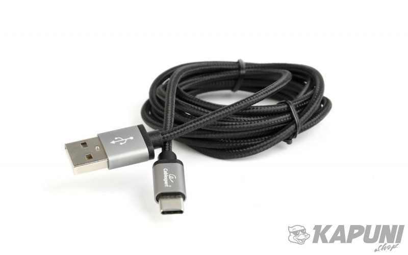Кабель USB 2.0, A-папа/Lightning, 1.8 м, с оплеткой и металлическими разъемами, CCB-mUSB2B-AMLM-6 CCB-mUSB2B-AMLM-6 фото
