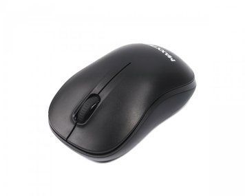 Мышь беспроводная, 3 кнопки, оптическая, 1200 DPI, USB, черный Maxxter Mr-422 Mr-422 фото