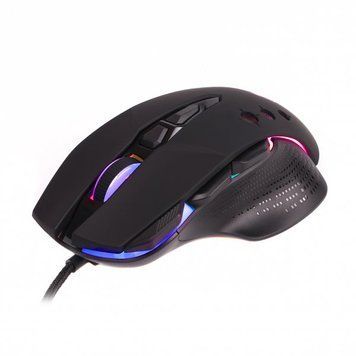Мышь Maxxter игровая, Instant 825, 9 кнопок, 12800 DPI, RGB, USB, черная McG-9B-I825 McG-9B-I825 фото