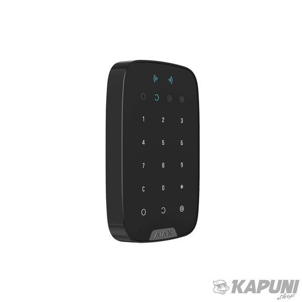 Беспроводная сенсорная клавиатура Ajax KeyPad Plus Black (38252.83.BL1) 23070_AJAX фото