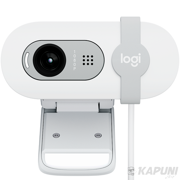 LOGITECH Brio 100 Full HD Webcam - OFF-WHITE - USB - EMEA28-935 L960-001617 фото