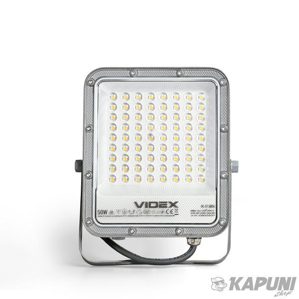 LED прожектор PREMIUM VIDEX F2 50W 5000K VL-F2-505G 25958 фото