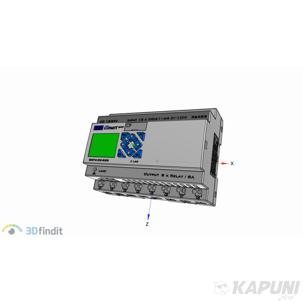 Інтелектуальне реле IMO iSmart V4, 24 В DC, HMI, 8 DC in, 2 аналогових виходи SMT4-ED-R12 SMT4-ED-R12 фото