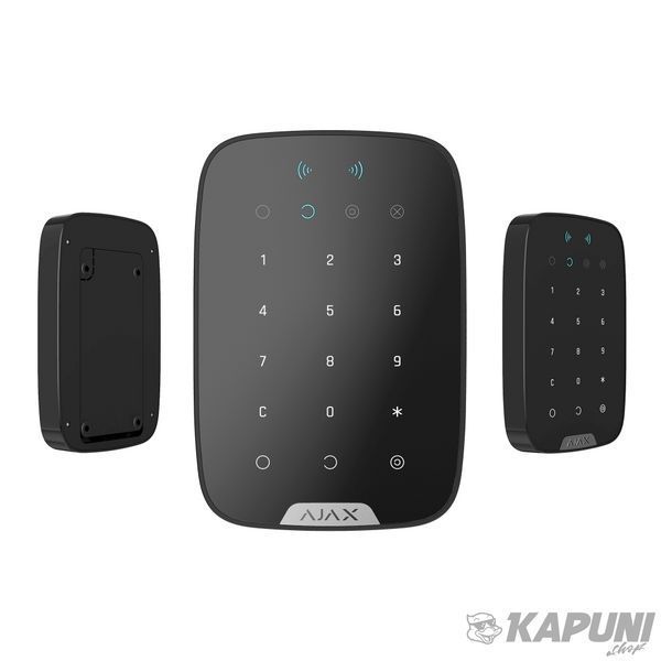 Беспроводная сенсорная клавиатура Ajax KeyPad Plus Black (38252.83.BL1) 23070_AJAX фото