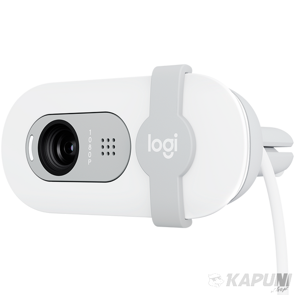 LOGITECH Brio 100 Full HD Webcam - OFF-WHITE - USB - EMEA28-935 L960-001617 фото